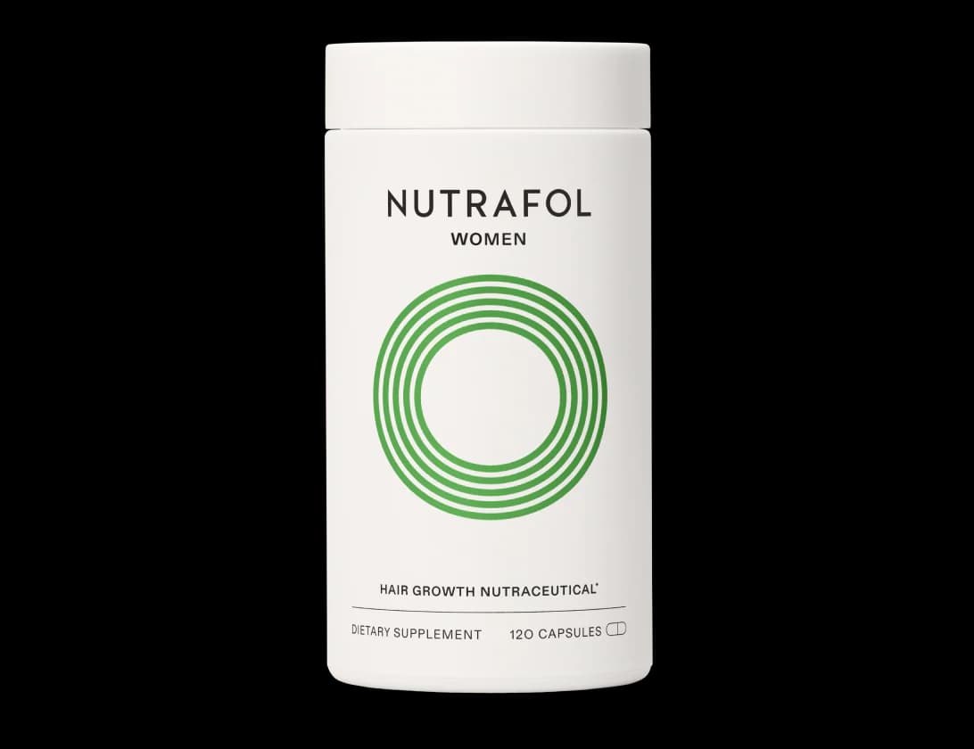 Nutrafol Women Hair Growth Nutraceutical 120-capsule bottle